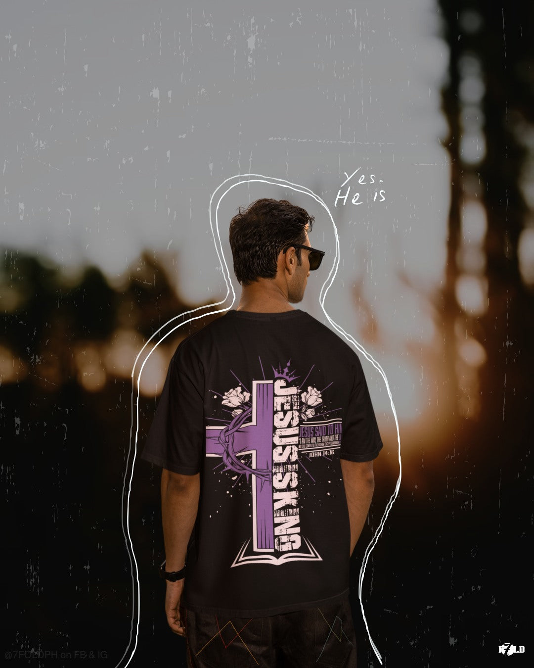 Jesus Is King Oversized Tee