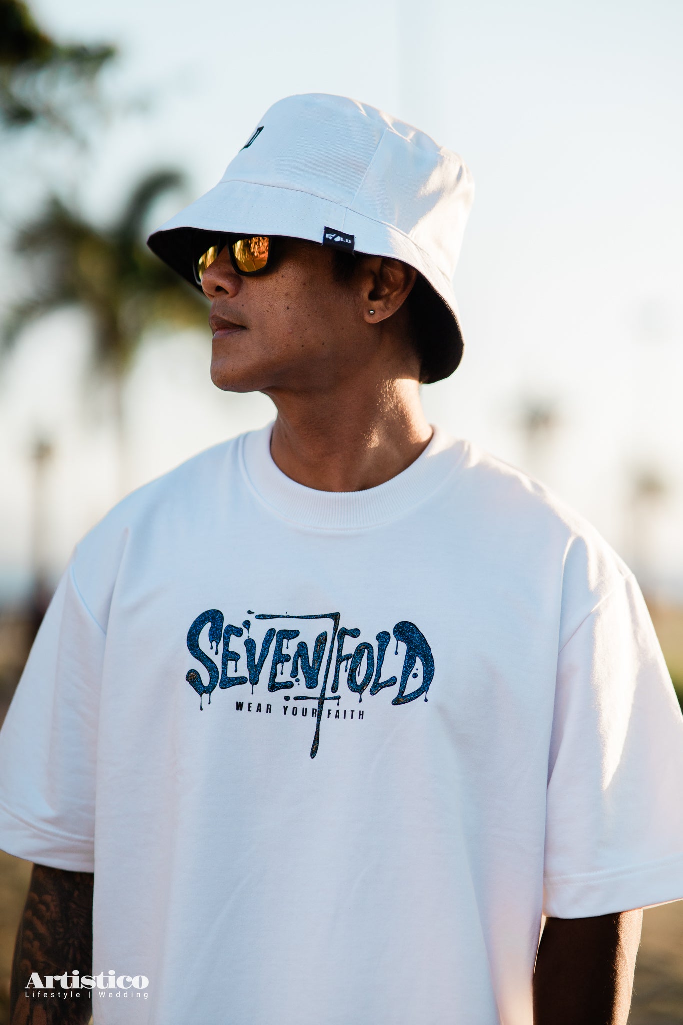Seventh Line Essential White Oversized Tee