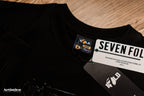 Seventh Line Essential Black Oversized Tee